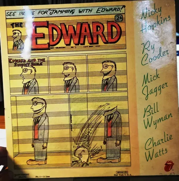 Nicky Hopkins, Ry Cooder, Mick Jagger, Bill Wyman, Charlie Watts - Jamming With Edward! - Bild 1